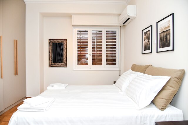 エカルシアの中央アパート、4人用2ベッドルーム