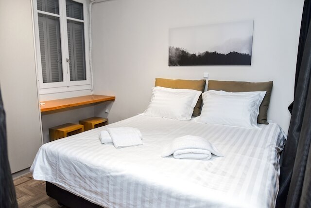 エカルシアの中央アパート、4人用2ベッドルーム