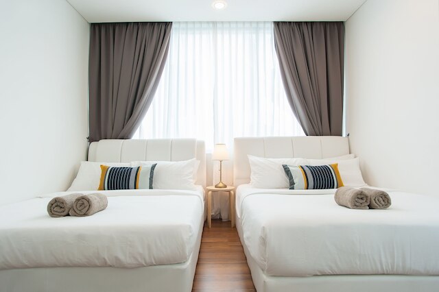 S3 美しい 2 ベッドルーム スイート - KLCC - KL タワー - WiFi あり