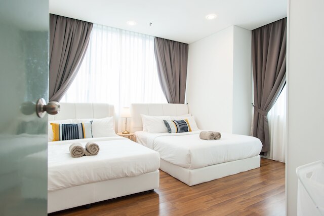 S3 美しい 2 ベッドルーム スイート - KLCC - KL タワー - WiFi あり