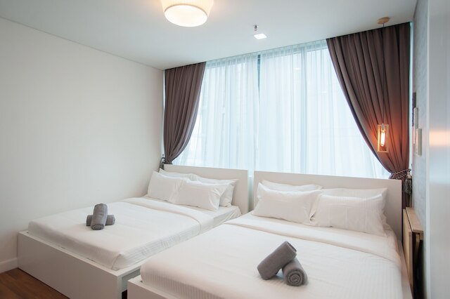 S6 美しい 2 ベッドルーム スイート - KLCC - KL タワー - WiFi あり