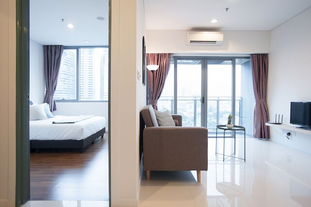 S8 居心地の良い 1 ベッドルーム - KLCC - KL タワー - 高速 WiFi あり