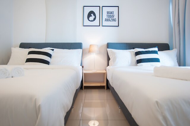 A2 アトランティスのファミリー向け高級スイート - プールビュー - ジョンカー マラッカ