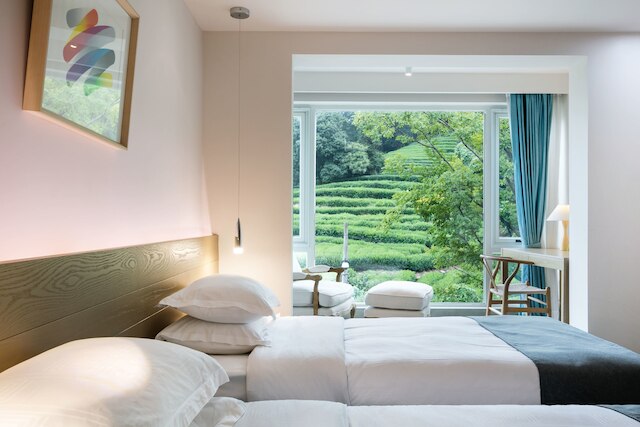 フローラル ホテル杭州ユンチー ファンジンラン (花筑·杭州云栖梵径蓝民宿)