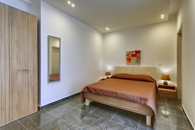 スリーマの絶好の立地にある高級アパート