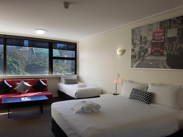 シドニー ハイド パーク パックスセーフ アパートメンツ