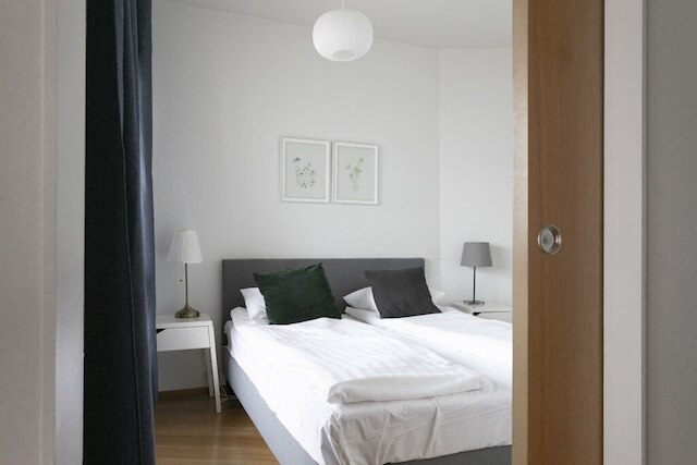 2ンドホームズ 1ッBルーム アパートメント イン カンピ センター ウィズ サウナ アンド バルコニー