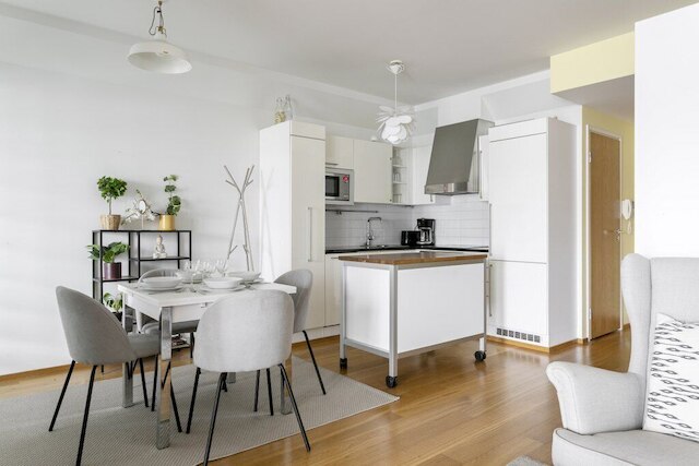 2ンドホームズ 1ッBルーム アパートメント イン カンピ センター ウィズ サウナ アンド バルコニー