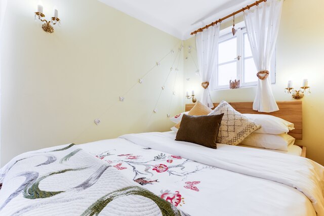 プラハ中心部にある素晴らしいロフト、ベッドルーム 2 室