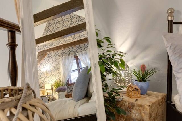 プラハ中心部にある素晴らしいロフト、ベッドルーム 2 室