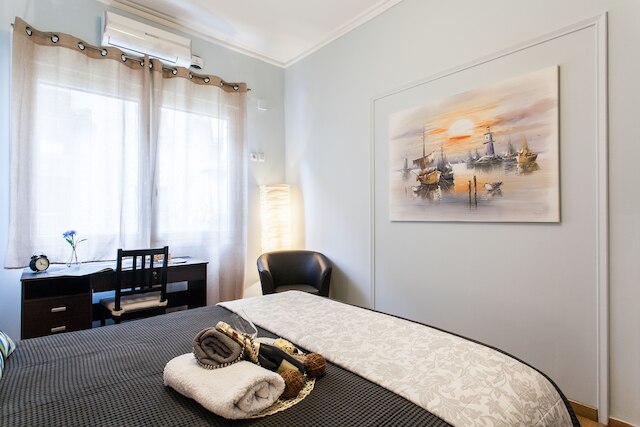 中心部近くの安全な場所にある美しいアパート