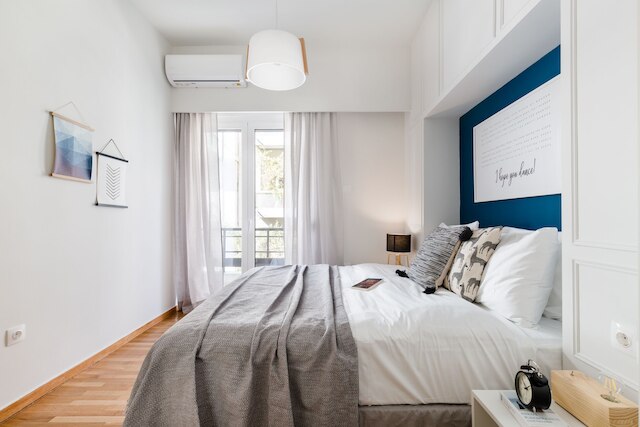 コロナキにあるアップストリート デザイアブル アパートメント、ベッドルーム 1 室