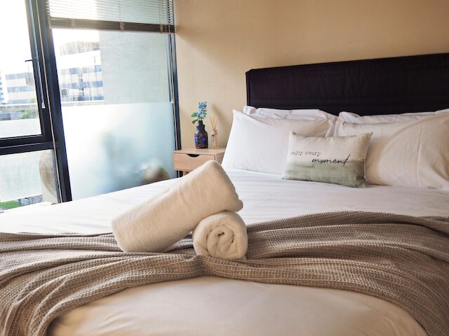 メトロ アパートメンツ サウス メルボルン CBD エッジ