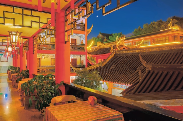 成都ウェンジュン コートヤード ホテル (成都文君楼庭院酒店)