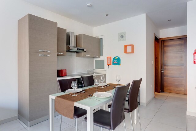 セントジュリアンズの中心部にあるモダンなアパートメント