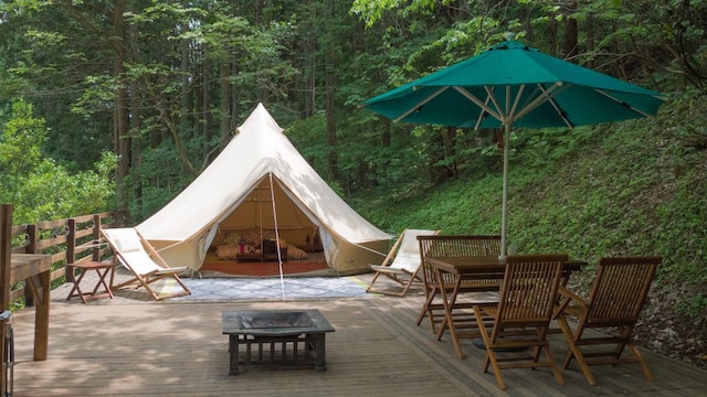 ふれあい広場 グランピング