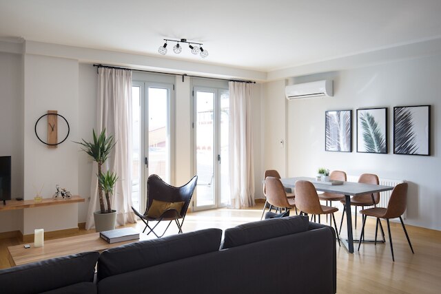 アップストリート、ティシオにあるスタイリッシュで広々としたアパートメント、ベッドルーム 2 室