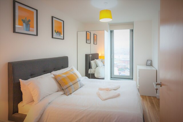 メディア シティにある美しいアパートメント