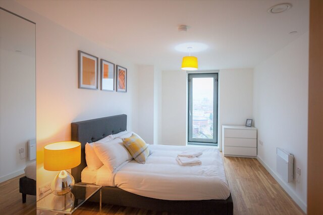 メディア シティにある美しいアパートメント