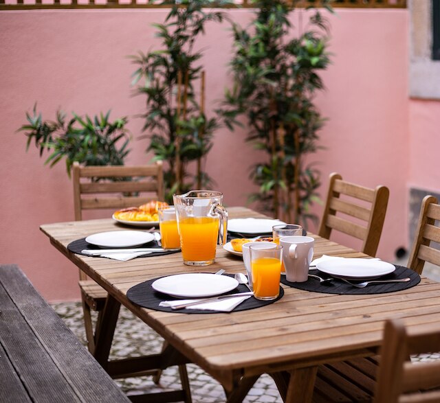 さわやかで、居心地の良い テイラー メイド テラス