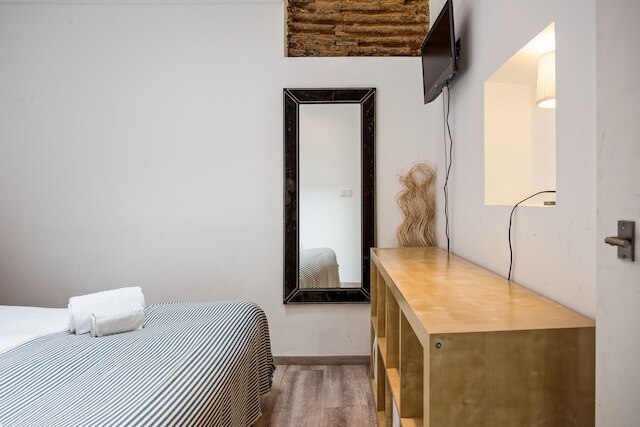 リスボン中心部にあるチャーミングなフラット