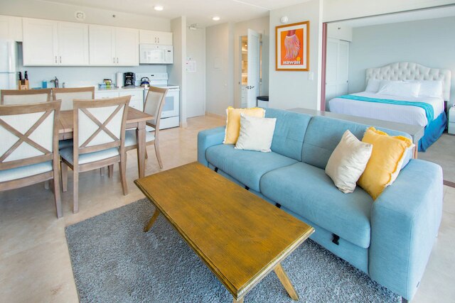 ワイキキ バンヤン - オーシャン ビュー タワー 1 スイート 3209