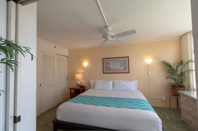 ワイキキ バンヤン - 一部オーシャン ビュー タワー 2 スイート 1204