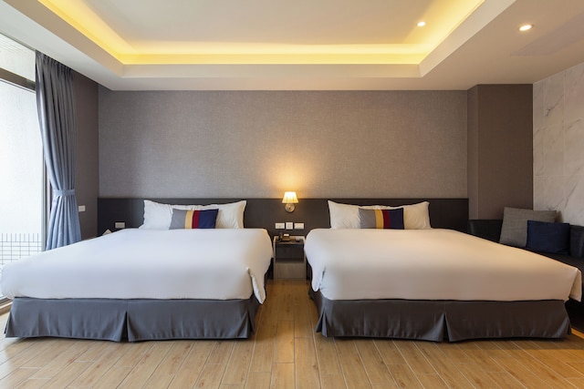 チェック イン ニュー 台北 ルーチョウ (雀客旅館新北芦洲)