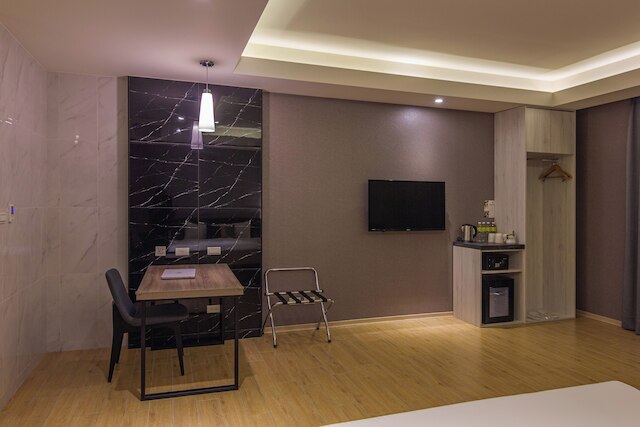 チェック イン ニュー 台北 ルーチョウ (雀客旅館新北芦洲)