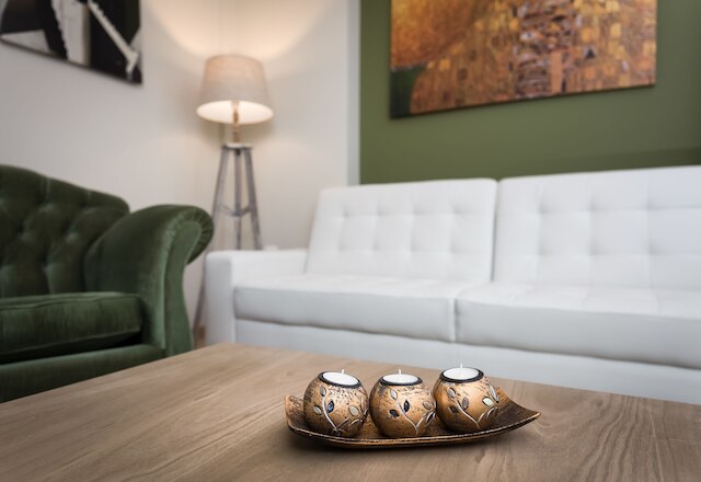 プラカ中心部にあるヴィンテージ アパートメント