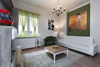 プラカ中心部にあるヴィンテージ アパートメント