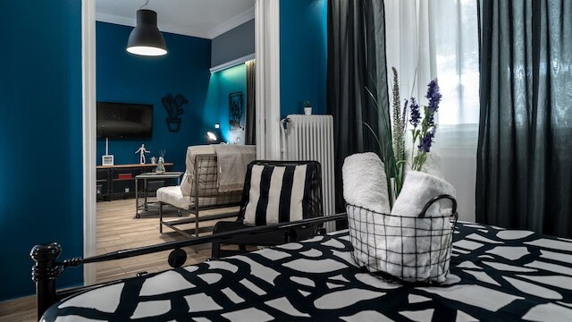 アクロポリスのふもとにあるアパートメント