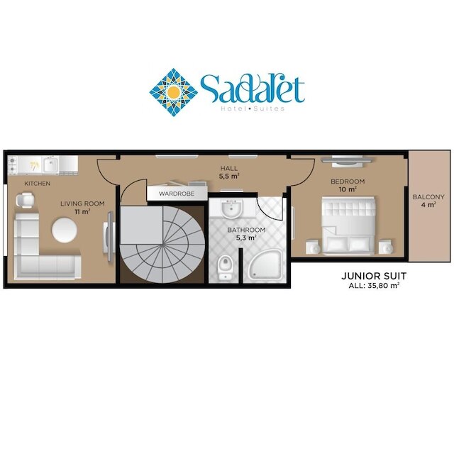 サダレトスイーツ・イン・オールドシティ - ベストグループホテル