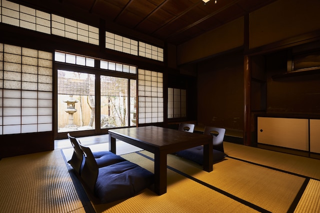 歴史的な蔵のある京町家 丹定