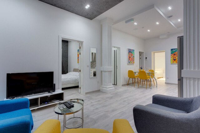 スリマにある素晴らしいロケーションのスタイリッシュなアパートメント、ベッドルーム 3 室