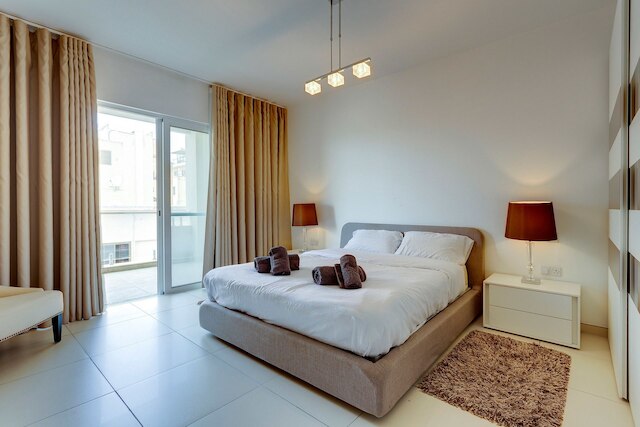 モダンでラグジュアリーなアパートメント、ヴァレッタと港の眺め