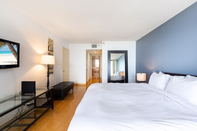 オーシャン ビュー、大きなバルコニー