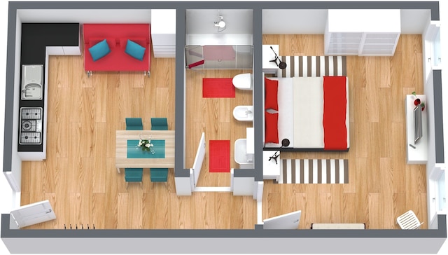 ドルチェヴィータ アパートメンツ N. 185