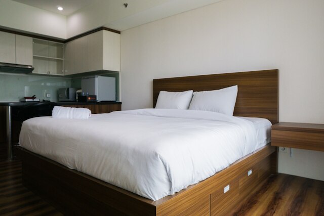 タマンサリ ラ グランデにあるシティ ビュー スタジオ アパートメント