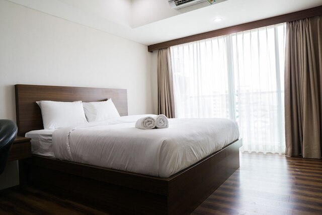 タマンサリ ラ グランデにあるシティ ビュー スタジオ アパートメント