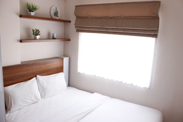 快適なベッドルーム 2 室、アパートメント、グランド アジア アフリカ レジデンス