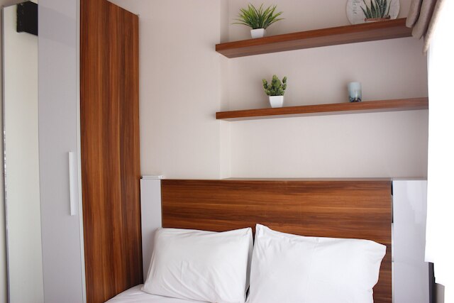 快適なベッドルーム 2 室、アパートメント、グランド アジア アフリカ レジデンス