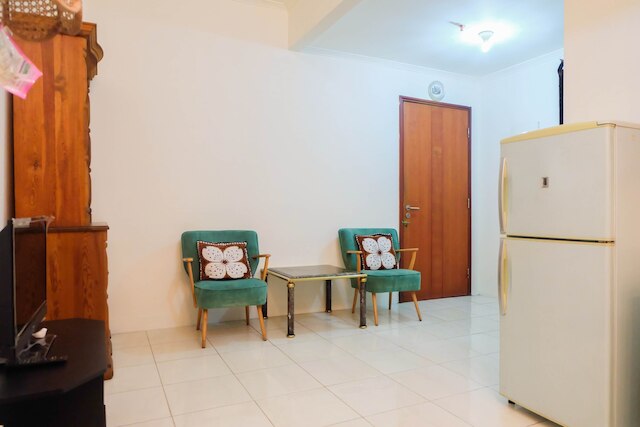 アットホームでヴィンテージスタイルのベッドルーム 2 室 @ スディルマン パーク アパートメント