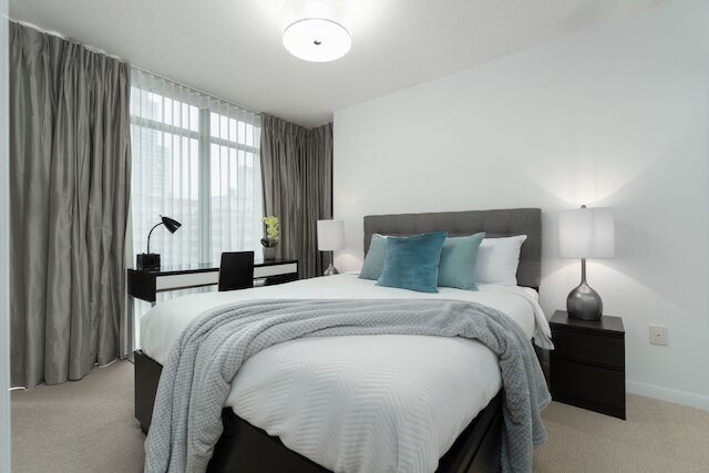 金融街にあるモダンなコンドミニアム