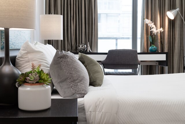 金融街にあるモダンなコンドミニアム