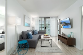 金融街にあるモダンなコンドミニアム