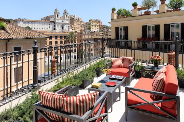 ロッコ フォルテ ハウス ピアッツァ ディ スパーニャ ローマ