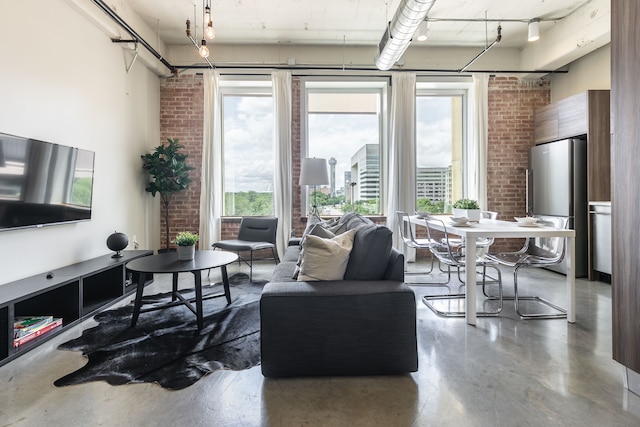 ダウンタウン ラグジュアリー ロフツ バイ RBA リビング