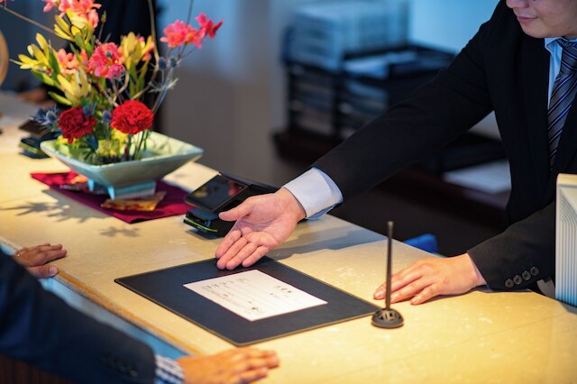 湯の児 海と夕やけ