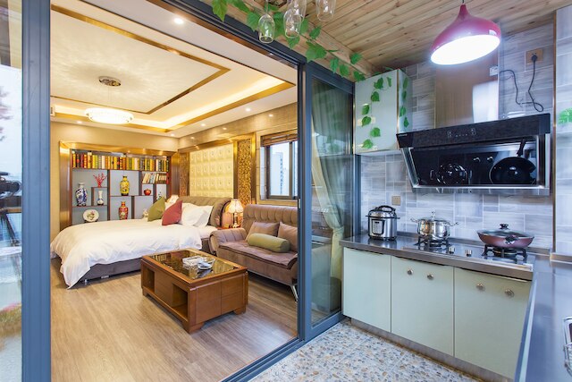 洪崖洞 フル リバー ビュー アパートメント